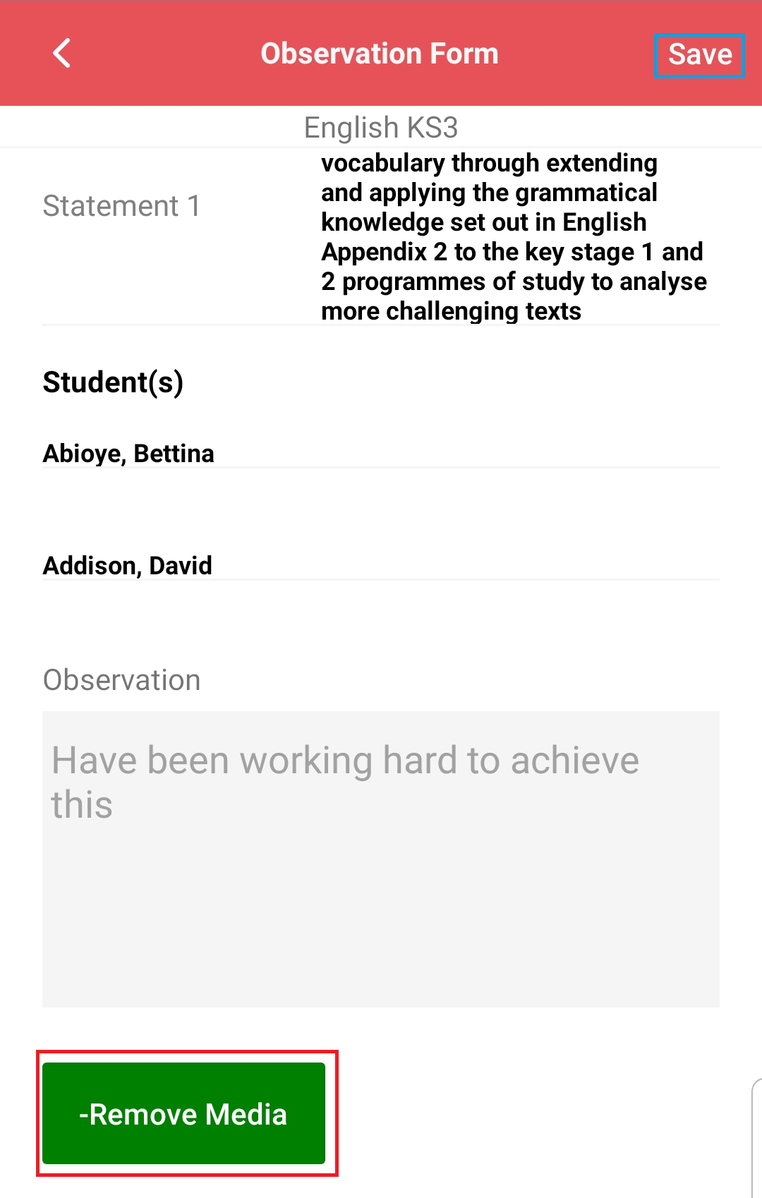 How To use Classwork Observation using the Teacher App – Bromcom ...