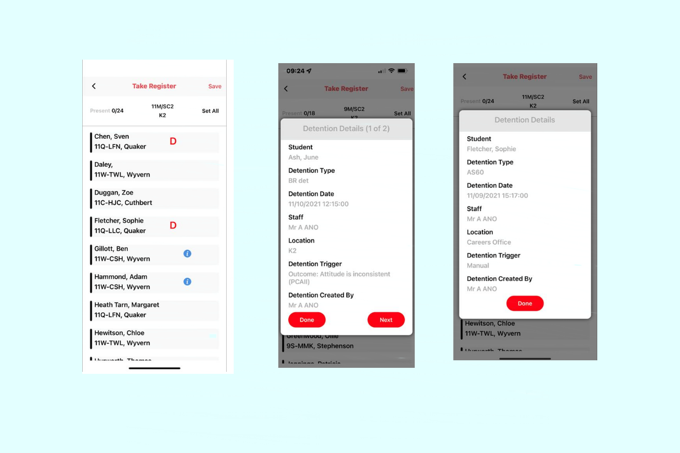 How To Take a Register using the Teacher App – Bromcom – Documentation ...
