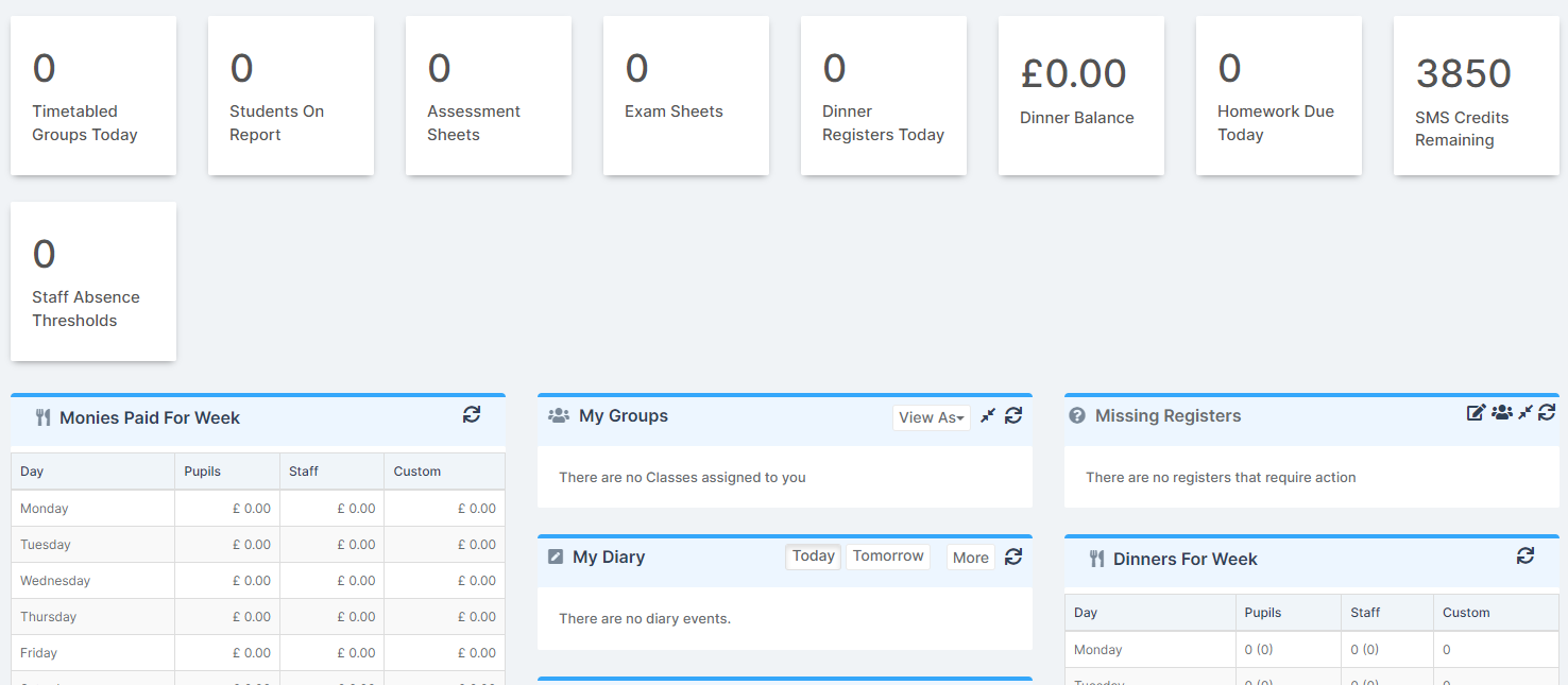 How to use Widgets and Tiles on the Overview Dashboard – Bromcom ...