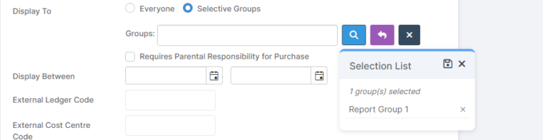 How to Create Products for Specific Students – Bromcom – Documentation ...