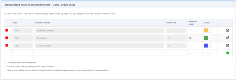 How To Set up Primary Tracker – Standardised Tests – Bromcom ...