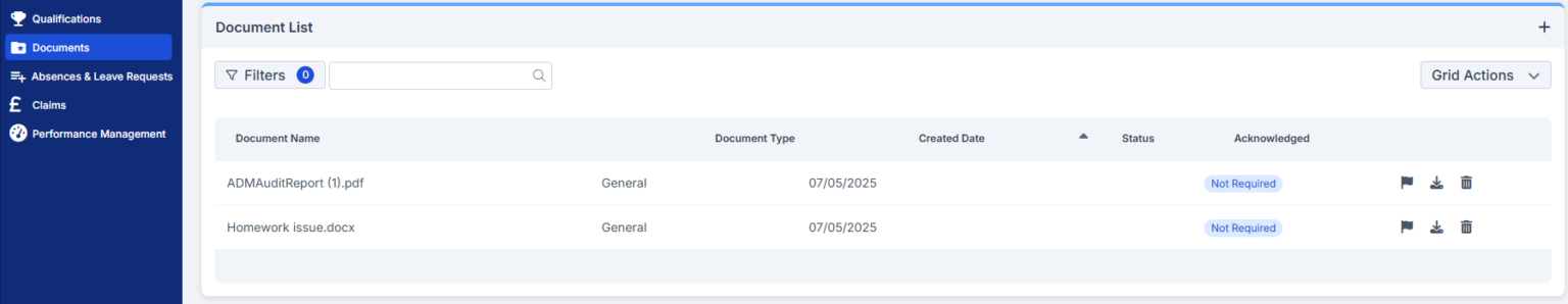 How To Use My Profile As A Staff Member – Bromcom – Documentation Centre