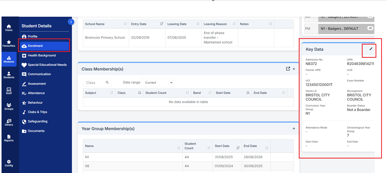 How to manage Attendance Mode Settings for Part Time Students – Bromcom ...