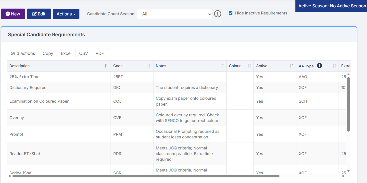 How to Manage Special Candidates in Exams – Bromcom – Documentation Centre